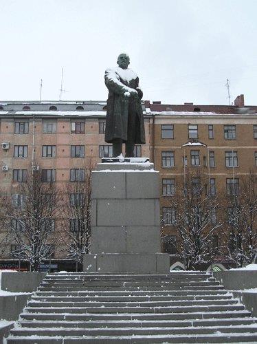 Памятник В.И.Ленину в городе Выборге