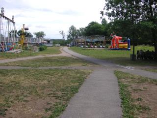 The  recreation park  in Volkhov Town