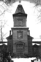 Lomonosov district. The Lutheran Church in Yalgelevo Village. Photograph of the 1910s