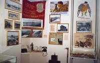 The Podporozhsky  local- history museum. Exhibition devoted to the history of  Podporozhye  Town