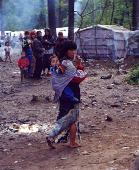 Hungary Gypsies  in the Leningrad oblast