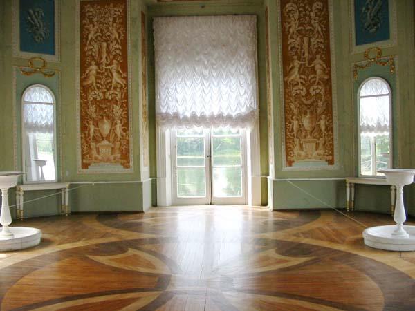 The Venus Pavilion  in the Palace Park of Gatchina (parquet was restored according to the project of architect A.A. Kedrinsky)