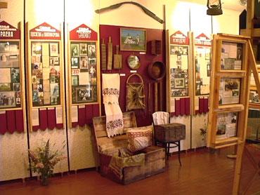 The Sablino local-history  museum. Exhibition