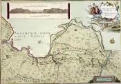 The map of the Ladoga Canal of 1741-1742