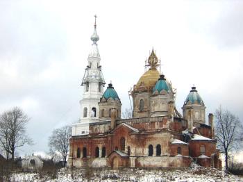 The Church of the Nativity of Christ in Staropolye Village (Architect I.B. Slupsky, 1878-1888)