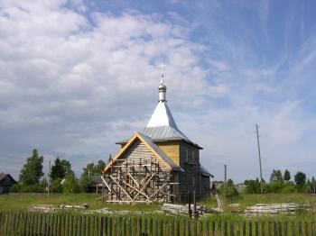 Поселок Радофинниково. Церковь Вознесения Господня