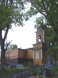 The Church of the Dormition of the Mother of God in Gorodets Village