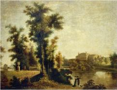 S.F. Shchedrin. View of the Gatchina Palace from the Long Island. 1796