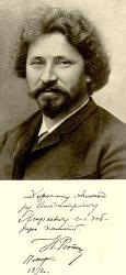 I.E. Repin. Photograph of 1890