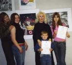 The Volosovo art school named after N.K. Roerich. Winners of the oblast competition of the children art creativity of  the 6th oblast festival-competition  «Color and Sound of the Power of Roerich». 2005