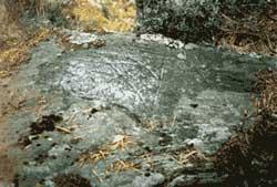 Камень с карельским клеймом в районе Лапинлахти